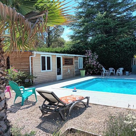 Chalet Banane Devant Piscine, A 6Km Du Festival De Piano De La Roque D'Antheron Rognes Екстер'єр фото
