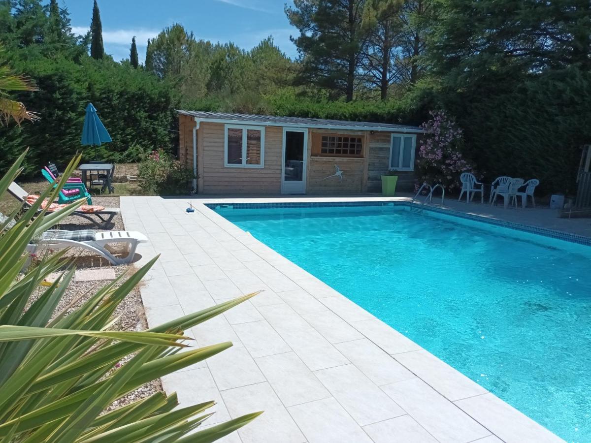 Chalet Banane Devant Piscine, A 6Km Du Festival De Piano De La Roque D'Antheron Rognes Екстер'єр фото