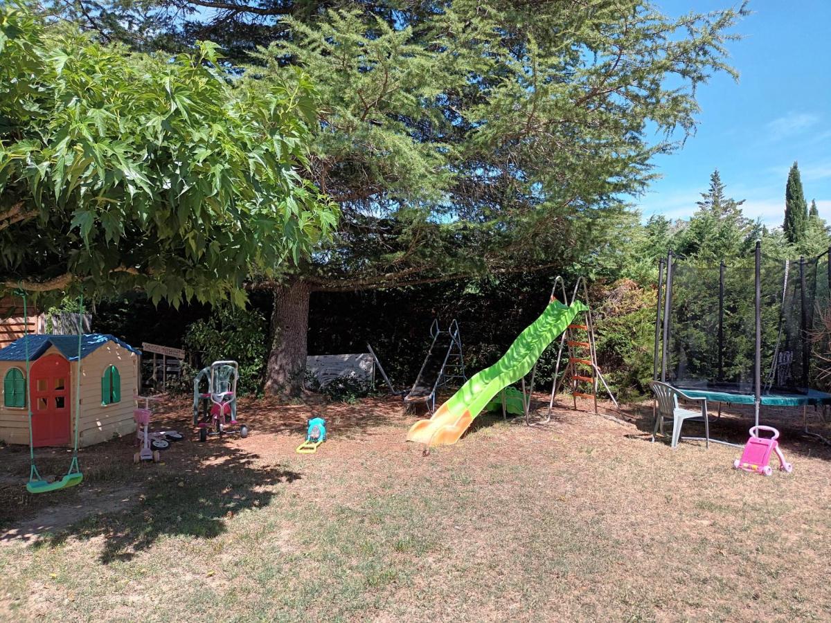 Chalet Banane Devant Piscine, A 6Km Du Festival De Piano De La Roque D'Antheron Rognes Екстер'єр фото