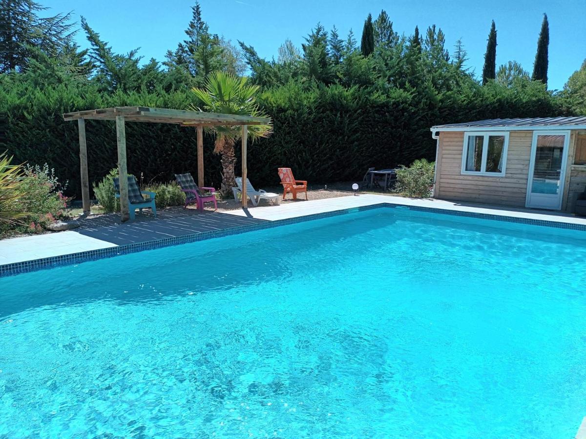 Chalet Banane Devant Piscine, A 6Km Du Festival De Piano De La Roque D'Antheron Rognes Екстер'єр фото