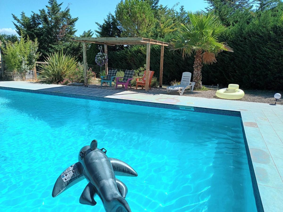 Chalet Banane Devant Piscine, A 6Km Du Festival De Piano De La Roque D'Antheron Rognes Екстер'єр фото