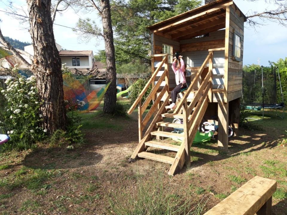 Chalet Banane Devant Piscine, A 6Km Du Festival De Piano De La Roque D'Antheron Rognes Екстер'єр фото